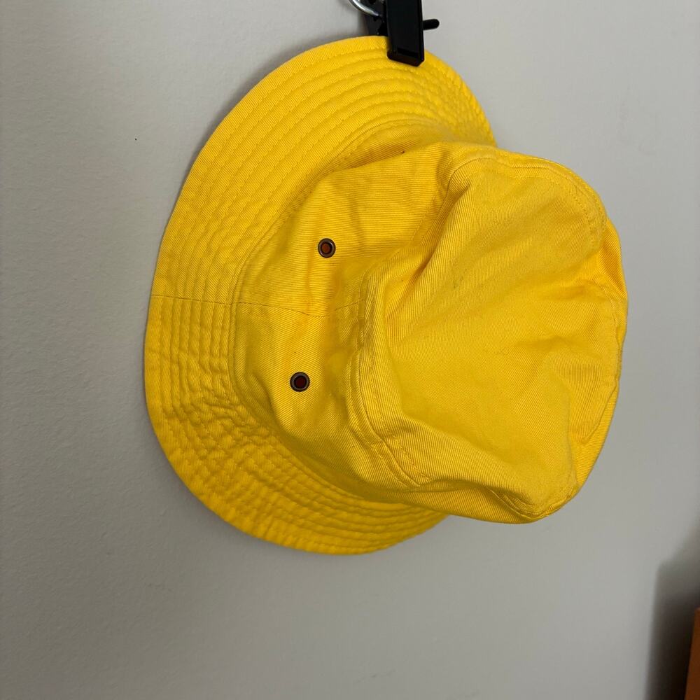 The Hat Depot Kids Yellow Bucket Hat Cotton Summer Sun Hat Packable